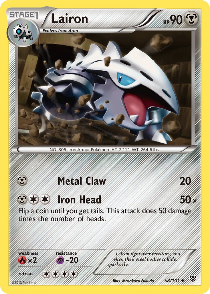 Lairon (58/101) [Black & White: Plasma Blast] | Jomio and Rueliete's Cards and Comics