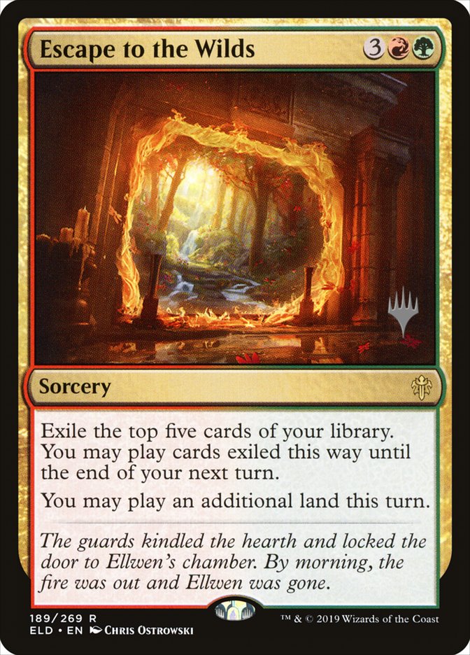 Escape to the Wilds (Promo Pack) [Throne of Eldraine Promos] | Jomio and Rueliete's Cards and Comics
