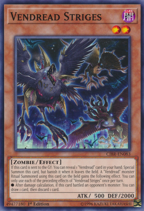 Vendread Striges [CIBR-EN083] Common | Jomio and Rueliete's Cards and Comics