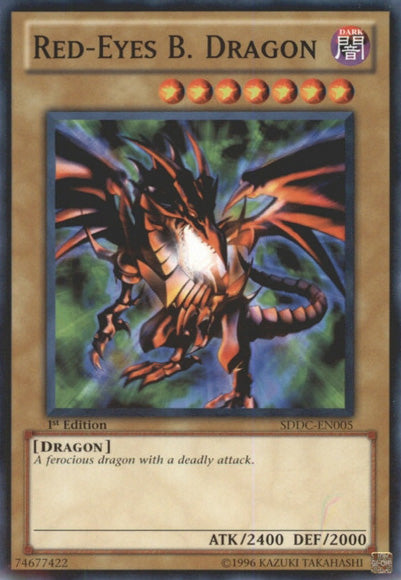 Red-Eyes B. Dragon [SDDC-EN005] Common | Jomio and Rueliete's Cards and Comics