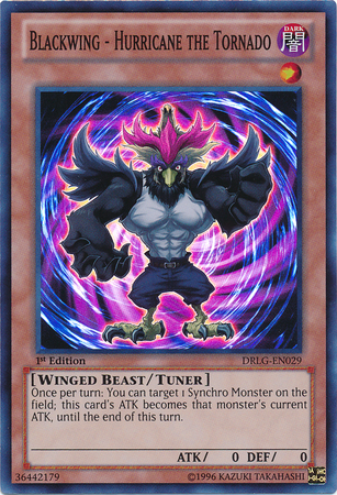 Blackwing - Hurricane the Tornado [DRLG-EN029] Super Rare | Jomio and Rueliete's Cards and Comics