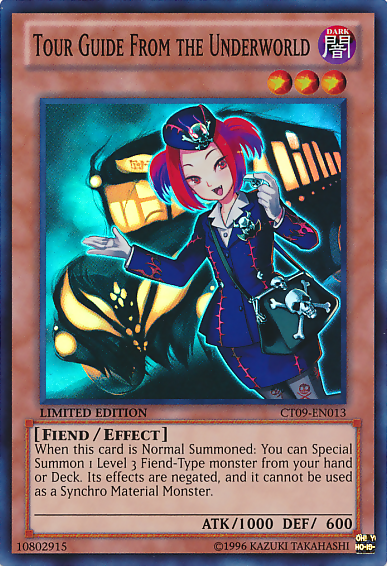 Tour Guide From the Underworld [CT09-EN013] Super Rare | Jomio and Rueliete's Cards and Comics