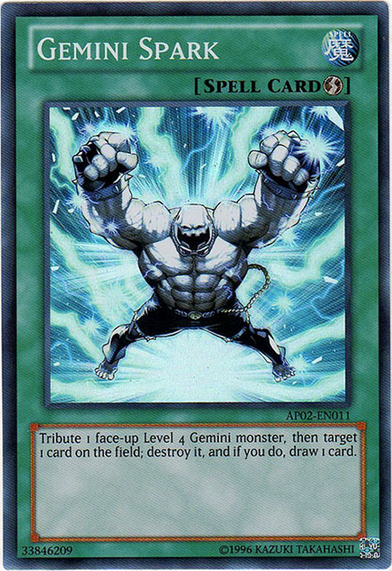Gemini Spark [AP02-EN011] Super Rare | Jomio and Rueliete's Cards and Comics