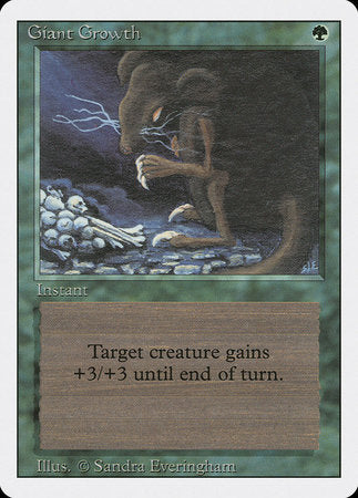 Giant Growth [Revised Edition] | Jomio and Rueliete's Cards and Comics