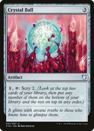 Crystal Ball [Commander 2018] | Jomio and Rueliete's Cards and Comics