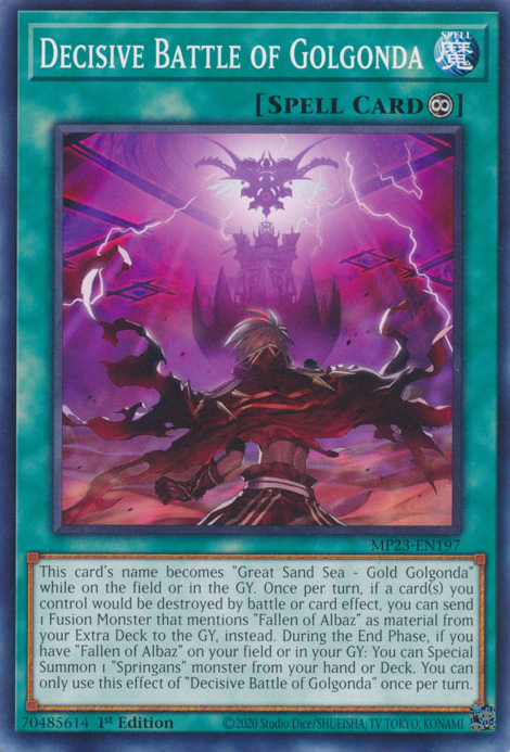 Decisive Battle of Golgonda [MP23-EN197] Common | Jomio and Rueliete's Cards and Comics