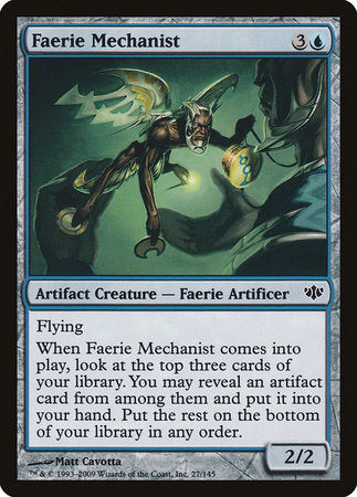 Faerie Mechanist [Conflux] | Jomio and Rueliete's Cards and Comics