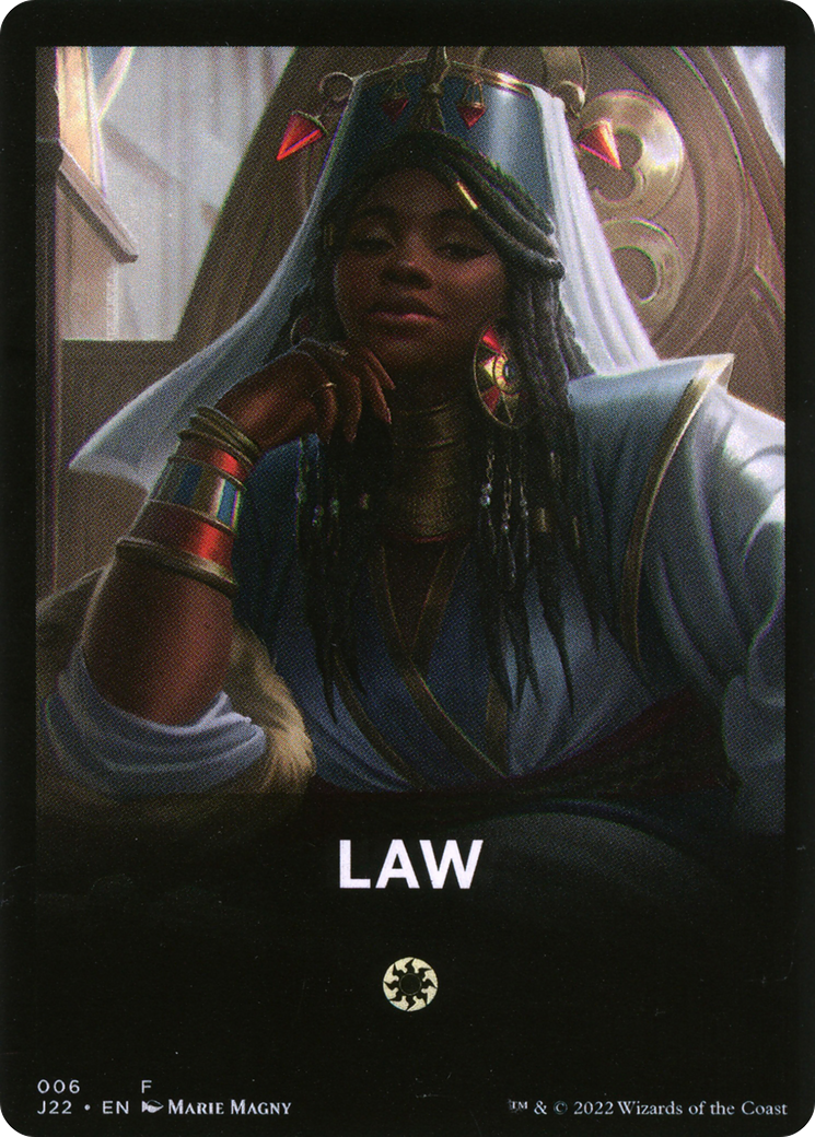 Law Theme Card [Jumpstart 2022 Front Cards] | Jomio and Rueliete's Cards and Comics