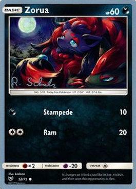 Zorua (52/73) (Victory Map - Robin Schulz) [World Championships 2018] | Jomio and Rueliete's Cards and Comics