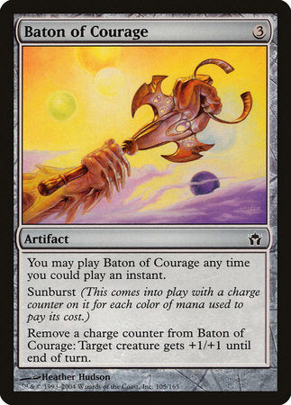 Baton of Courage [Fifth Dawn] | Jomio and Rueliete's Cards and Comics