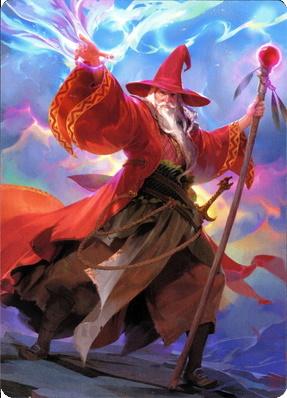 Elminster Art Card (36) [Commander Legends: Battle for Baldur's Gate Art Series] | Jomio and Rueliete's Cards and Comics