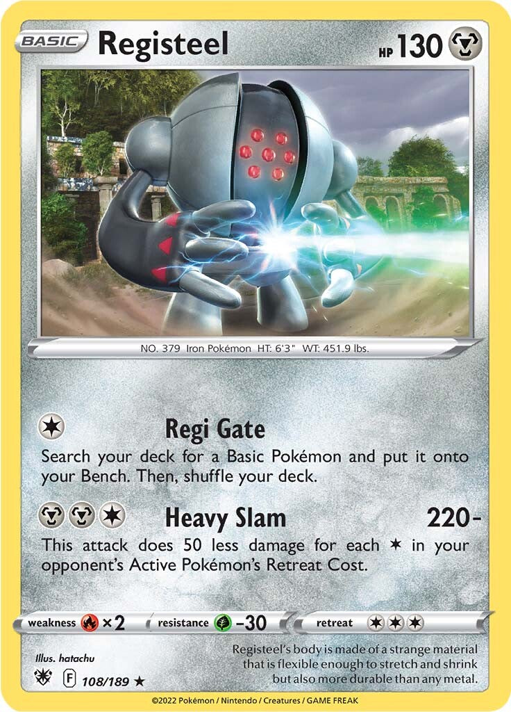 Registeel (108/189) [Sword & Shield: Astral Radiance] | Jomio and Rueliete's Cards and Comics