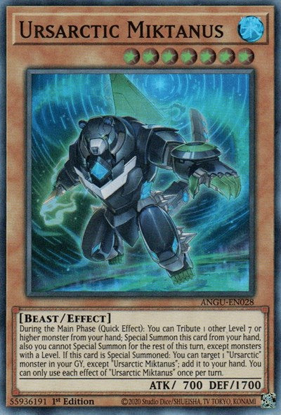 Ursarctic Miktanus (Super Rare) [ANGU-EN028] Super Rare | Jomio and Rueliete's Cards and Comics