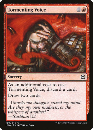 Tormenting Voice [Iconic Masters] | Jomio and Rueliete's Cards and Comics