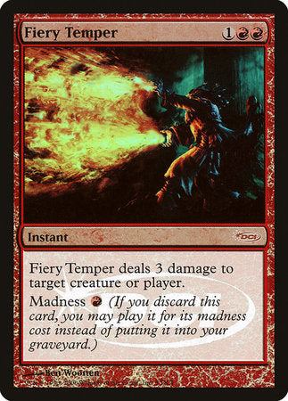Fiery Temper [Gateway 2006] | Jomio and Rueliete's Cards and Comics