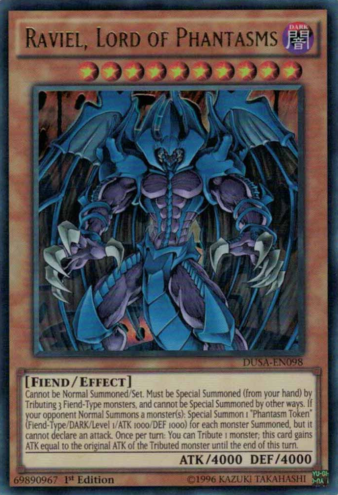 Raviel, Lord of Phantasms [DUSA-EN098] Ultra Rare | Jomio and Rueliete's Cards and Comics