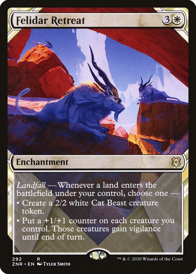 Felidar Retreat (Showcase) [Zendikar Rising] | Jomio and Rueliete's Cards and Comics