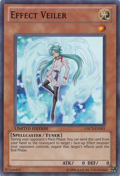 Effect Veiler [ORCS-ENSE1] Super Rare | Jomio and Rueliete's Cards and Comics