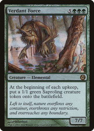 Verdant Force [Duels of the Planeswalkers] | Jomio and Rueliete's Cards and Comics