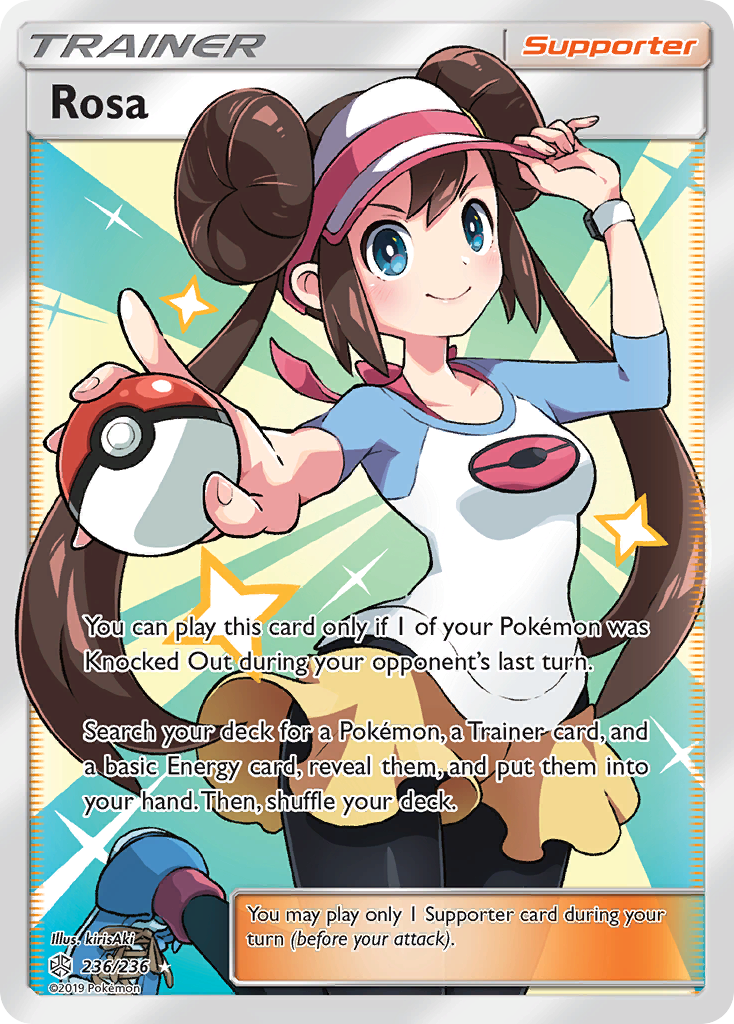 Rosa (236/236) [Sun & Moon: Cosmic Eclipse] | Jomio and Rueliete's Cards and Comics