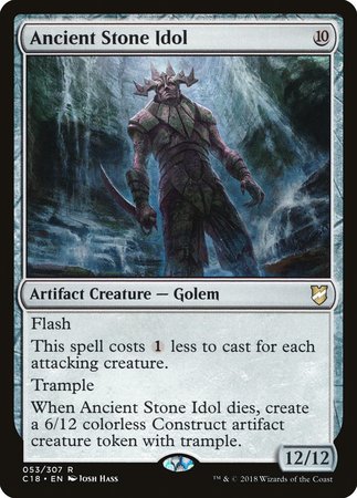 Ancient Stone Idol [Commander 2018] | Jomio and Rueliete's Cards and Comics