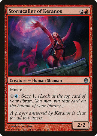 Stormcaller of Keranos [Born of the Gods] | Jomio and Rueliete's Cards and Comics