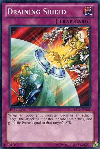 Draining Shield [YS12-EN035] Common | Jomio and Rueliete's Cards and Comics