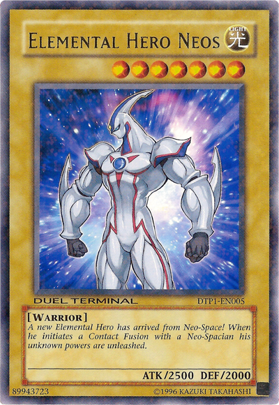 Elemental Hero Neos [DTP1-EN005] Common | Jomio and Rueliete's Cards and Comics