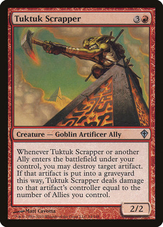 Tuktuk Scrapper [Worldwake] | Jomio and Rueliete's Cards and Comics