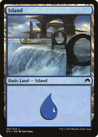 Island (257) [Magic Origins] | Jomio and Rueliete's Cards and Comics