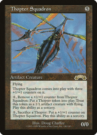 Thopter Squadron [Exodus] | Jomio and Rueliete's Cards and Comics