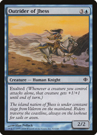 Outrider of Jhess [Shards of Alara] | Jomio and Rueliete's Cards and Comics