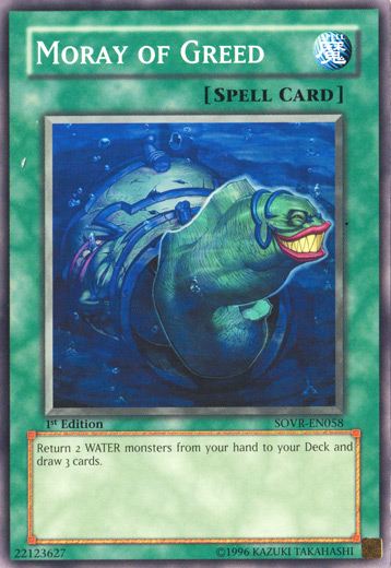 Moray of Greed [SOVR-EN058] Common | Jomio and Rueliete's Cards and Comics