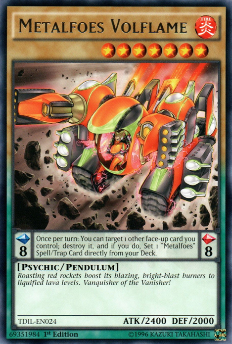 Metalfoes Volflame [TDIL-EN024] Rare | Jomio and Rueliete's Cards and Comics