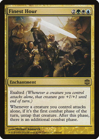 Finest Hour [Alara Reborn] | Jomio and Rueliete's Cards and Comics