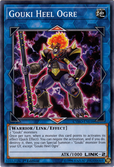 Gouki Heel Ogre [CYHO-EN038] Common | Jomio and Rueliete's Cards and Comics