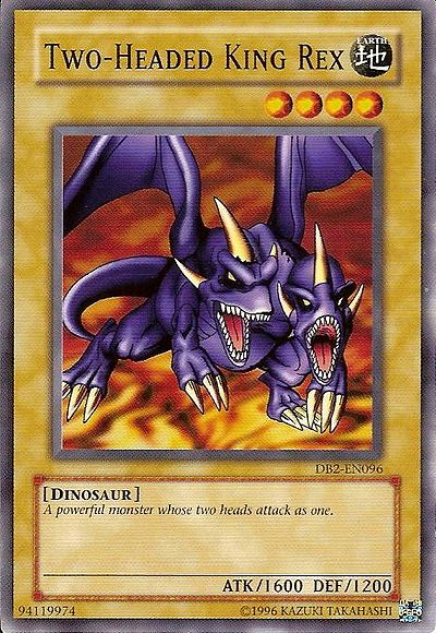 Two-Headed King Rex [DB2-EN096] Common | Jomio and Rueliete's Cards and Comics
