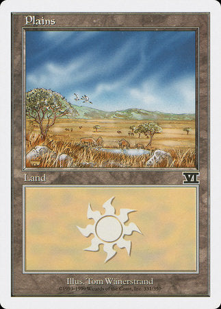 Plains (331) [Classic Sixth Edition] | Jomio and Rueliete's Cards and Comics