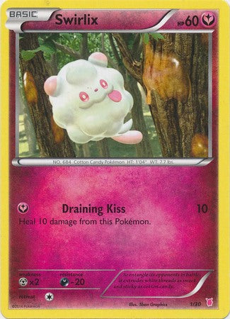 Swirlix (1/30) [XY: Trainer Kit 1 - Wigglytuff] | Jomio and Rueliete's Cards and Comics