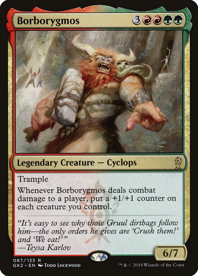 Borborygmos [Ravnica Allegiance Guild Kit] | Jomio and Rueliete's Cards and Comics