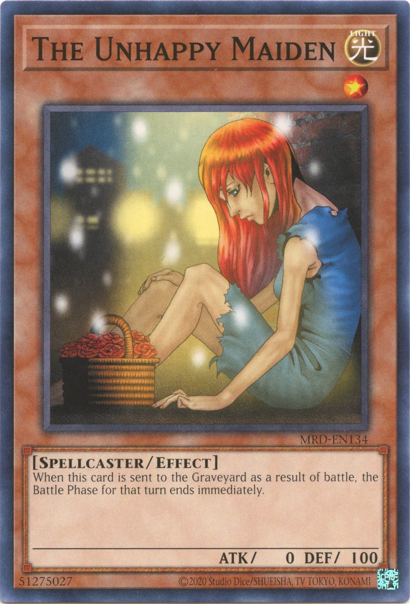 The Unhappy Maiden (25th Anniversary) [MRD-EN134] Short Print | Jomio and Rueliete's Cards and Comics