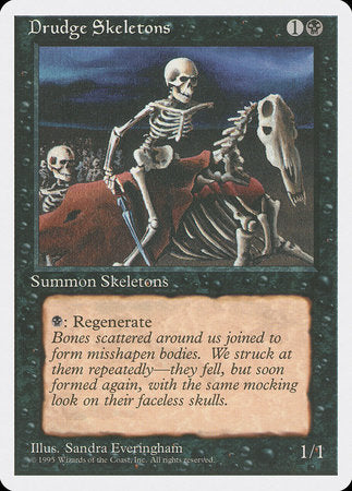 Drudge Skeletons [Fourth Edition] | Jomio and Rueliete's Cards and Comics