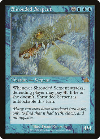 Shrouded Serpent [Prophecy] | Jomio and Rueliete's Cards and Comics