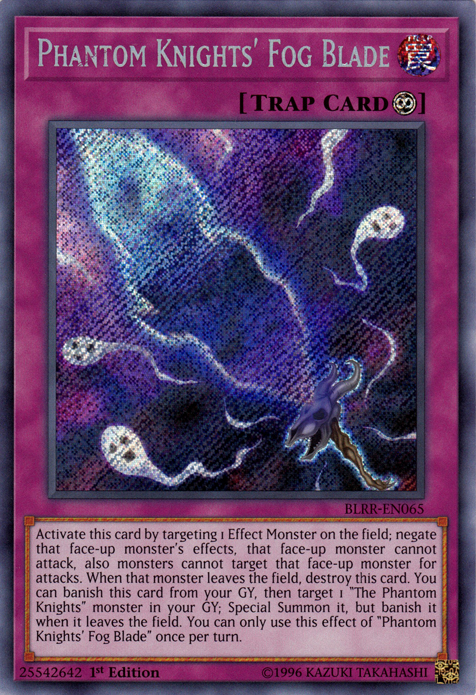 Phantom Knights' Fog Blade [BLRR-EN065] Secret Rare | Jomio and Rueliete's Cards and Comics