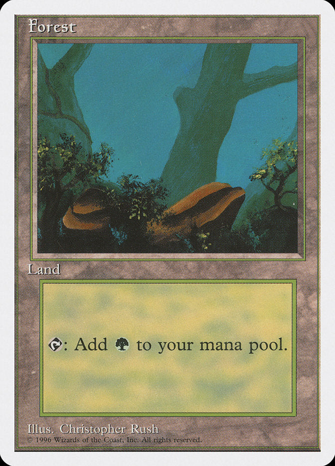 Forest (Two Boulders) [Introductory Two-Player Set] | Jomio and Rueliete's Cards and Comics