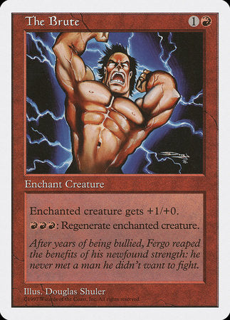 The Brute [Fifth Edition] | Jomio and Rueliete's Cards and Comics
