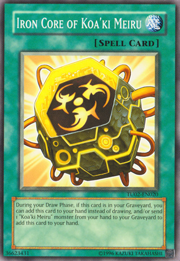 Iron Core of Koa'ki Meiru [TU02-EN020] Common | Jomio and Rueliete's Cards and Comics