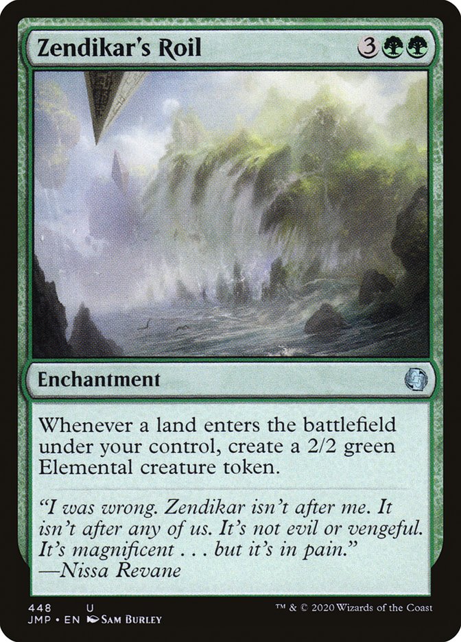 Zendikar's Roil [Jumpstart] | Jomio and Rueliete's Cards and Comics