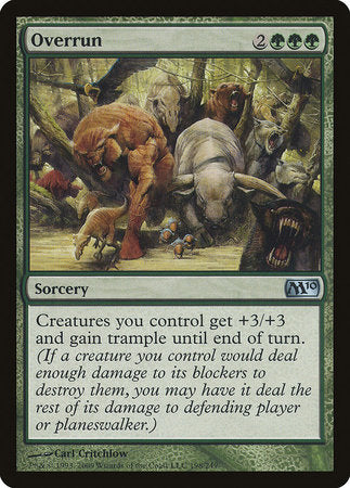 Overrun [Magic 2010] | Jomio and Rueliete's Cards and Comics