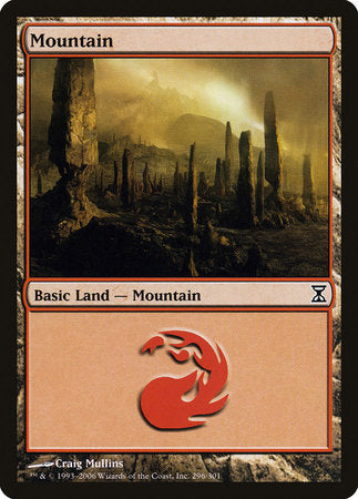 Mountain (296) [Time Spiral] | Jomio and Rueliete's Cards and Comics